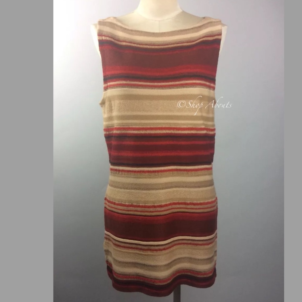 Ralph Lauren Tribal Stripe Tunic Top XL
